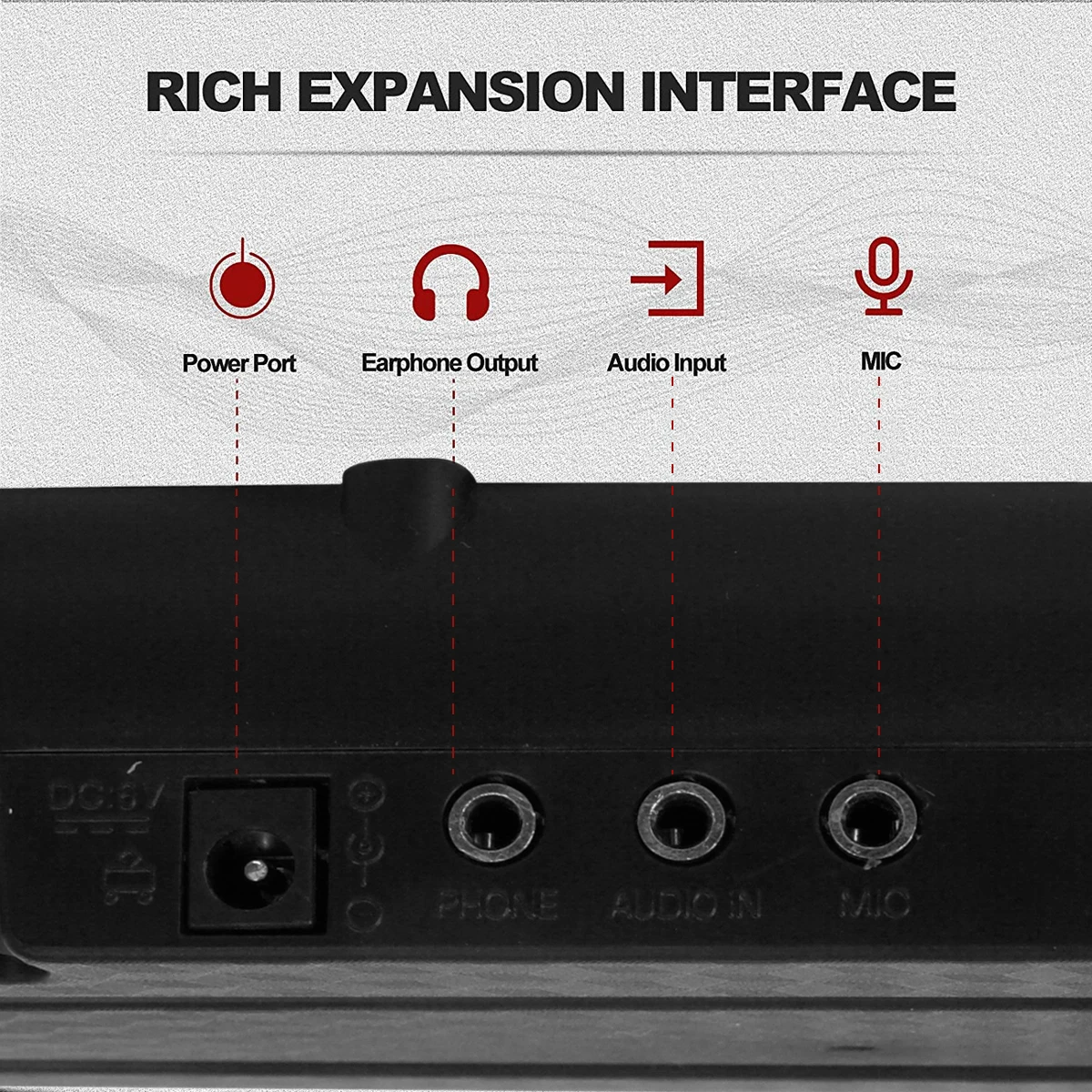 Title 6, 61 Key Quick Start Electric Keyboard Recording ...