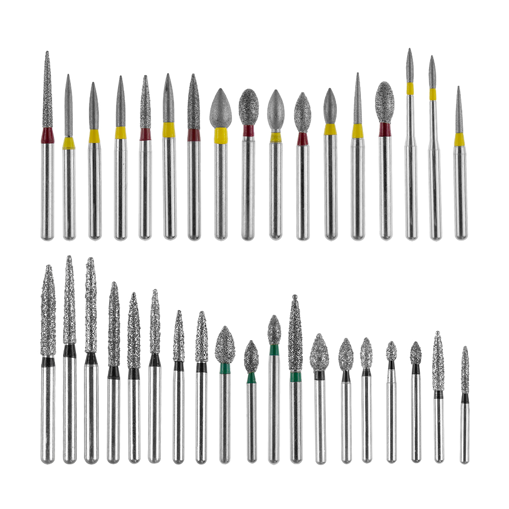 Best of 10pcs Dental Diamond Burs Instrumentation Drill Extra Fine Extra Coarse FG 1.6mm Polishing Burs Drills For High Speed Handpiece Reviews & Tips