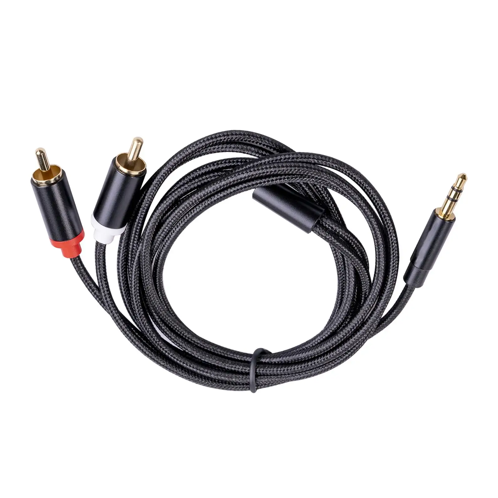 to 3.5mm  for Computer  Audiophiles Stereo Speaker Y Splitter Loudspeaker Audio Adapter Stereo Audio Stereo Audio Cable