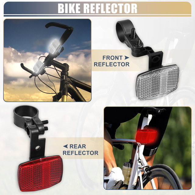 Bike rear fashion reflector