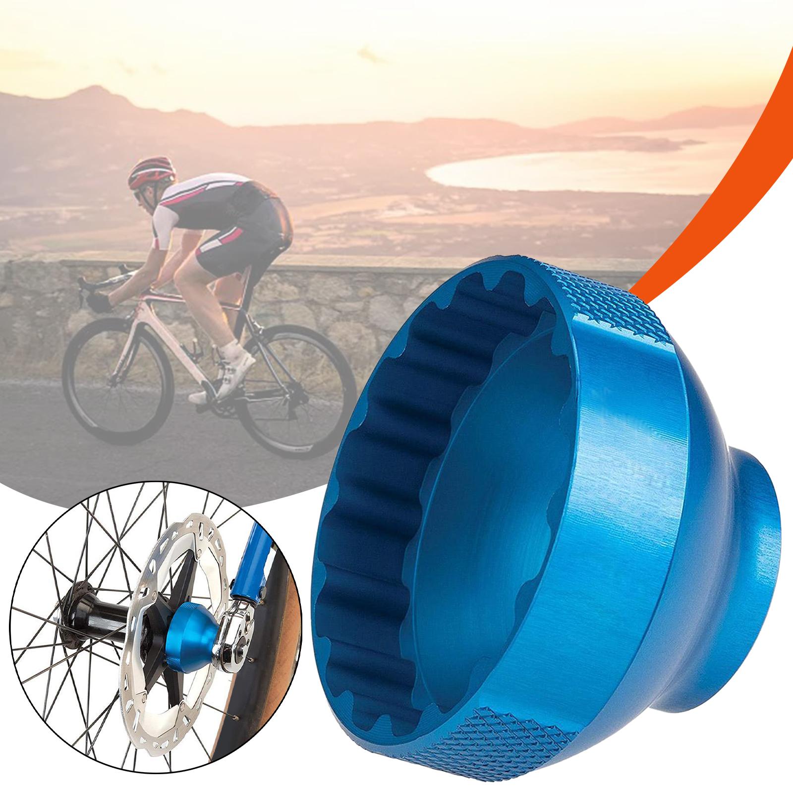 1 Piece Bbt-69.2 16-Notch 44mm Aluminum Durable Parts Repair Blue Removal Supplies Bottom Bracket Tool for Bicycle Repair Shop