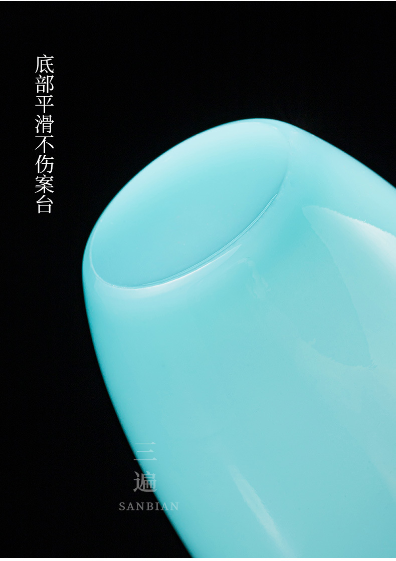 Azure Colored Glaze Tea Cup with Cover Suit_11.jpg