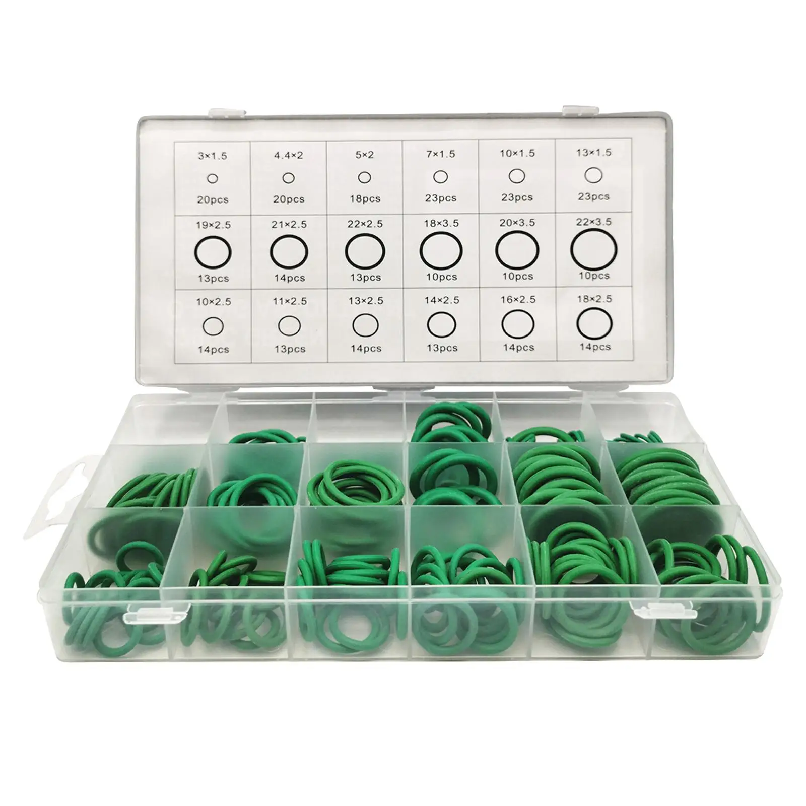 O Ring Assortment Kit Assorted Sealing Washer with Storage Case for Vehicle