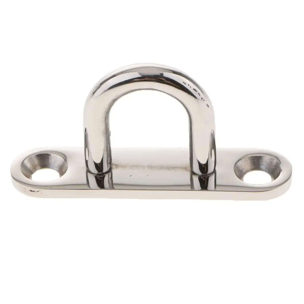 Pad Eye, High-performance Stainless Steel Clip  Hook with An Elongated Plate