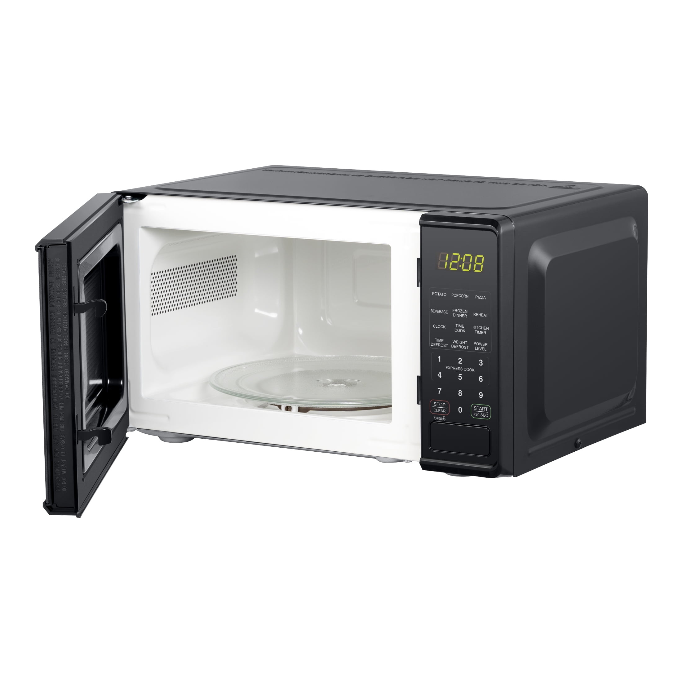 Title 3, Mainstays 0.7 cu. ft. Countertop Microwave Oven...