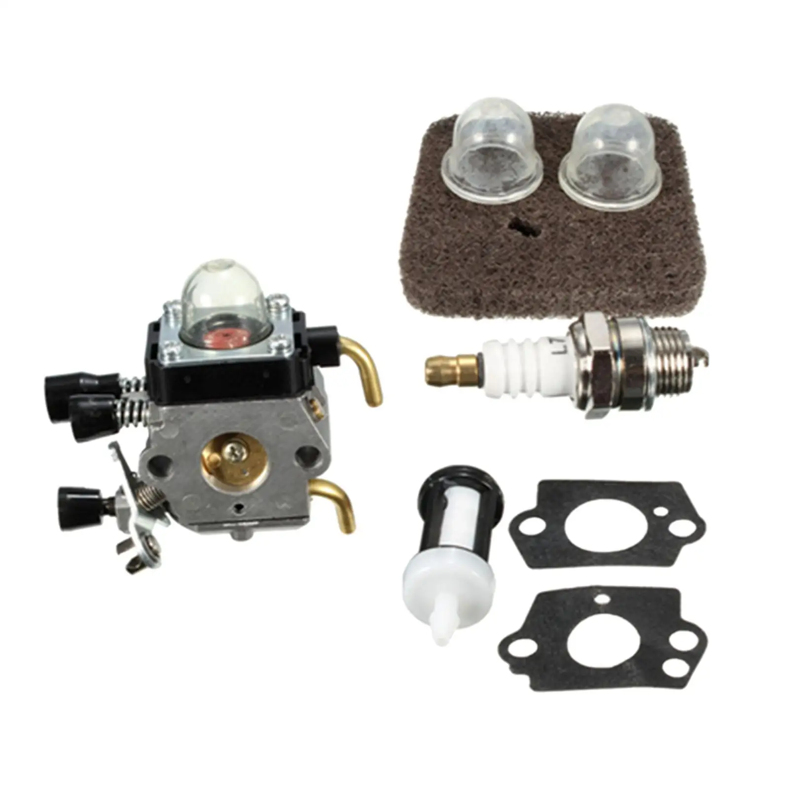 Carburetor Carb Kits Easy to Install Fittings Replaces Carburetor Maintenance Kits for FS55 FS55R FS55RC FS45C FS45L FS55C