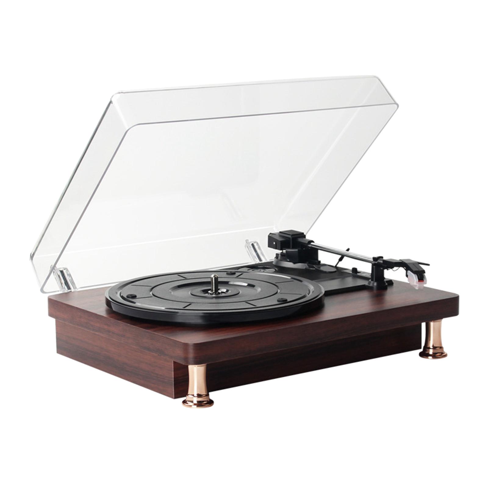 Vinyl Record Player Turntable Music Player 33/45/78 RPM for Home Decoration Souvenir Collection