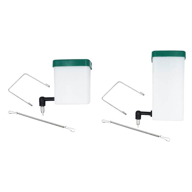 Automatic Drinker Dispenser Water Feeder Hanging Mount Leakproof Drinking Bottle Cage Waterer for Rabbit Chinchilla Mouse/Rat