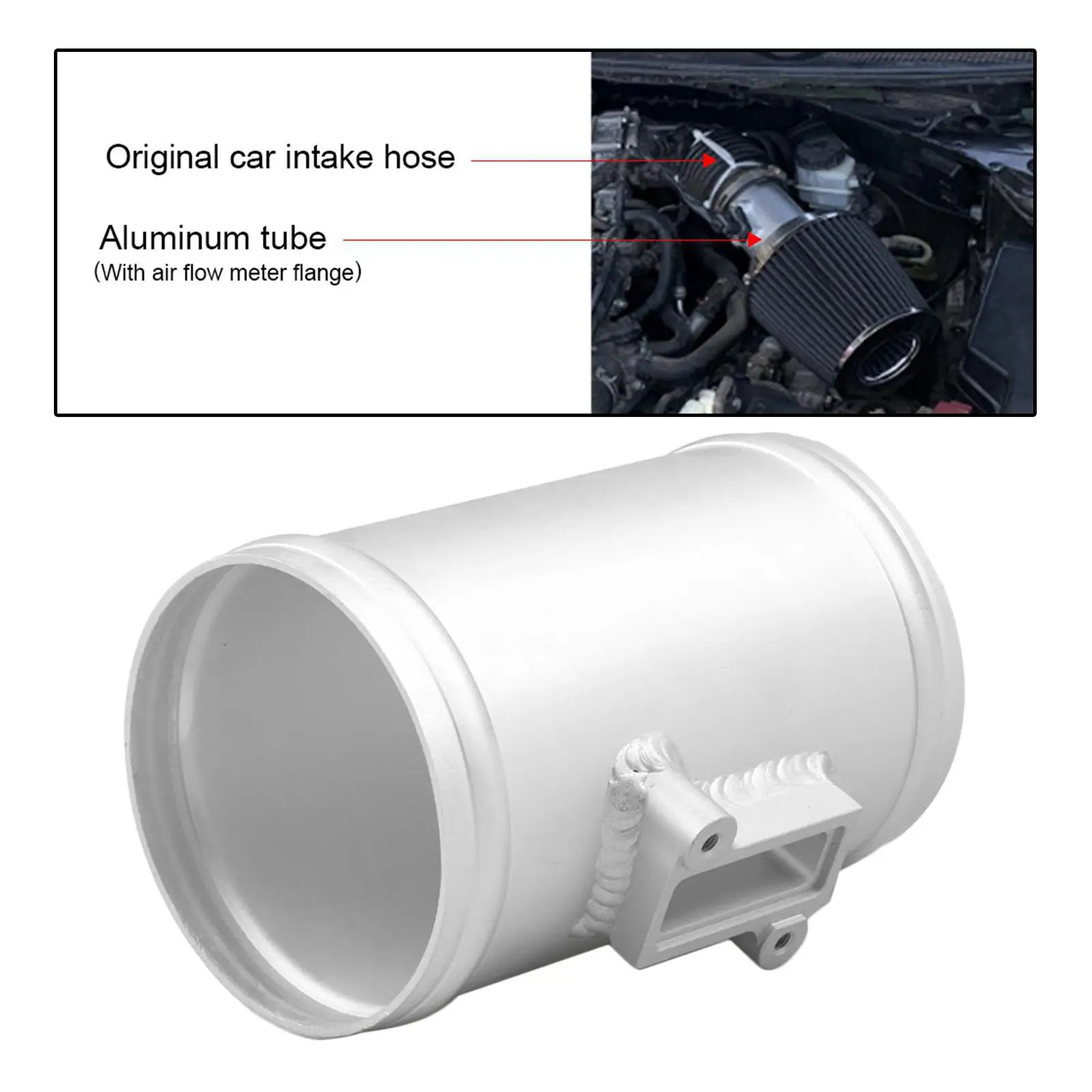 Mass Sensor Adapter Replacement Universal Intake Meter mount