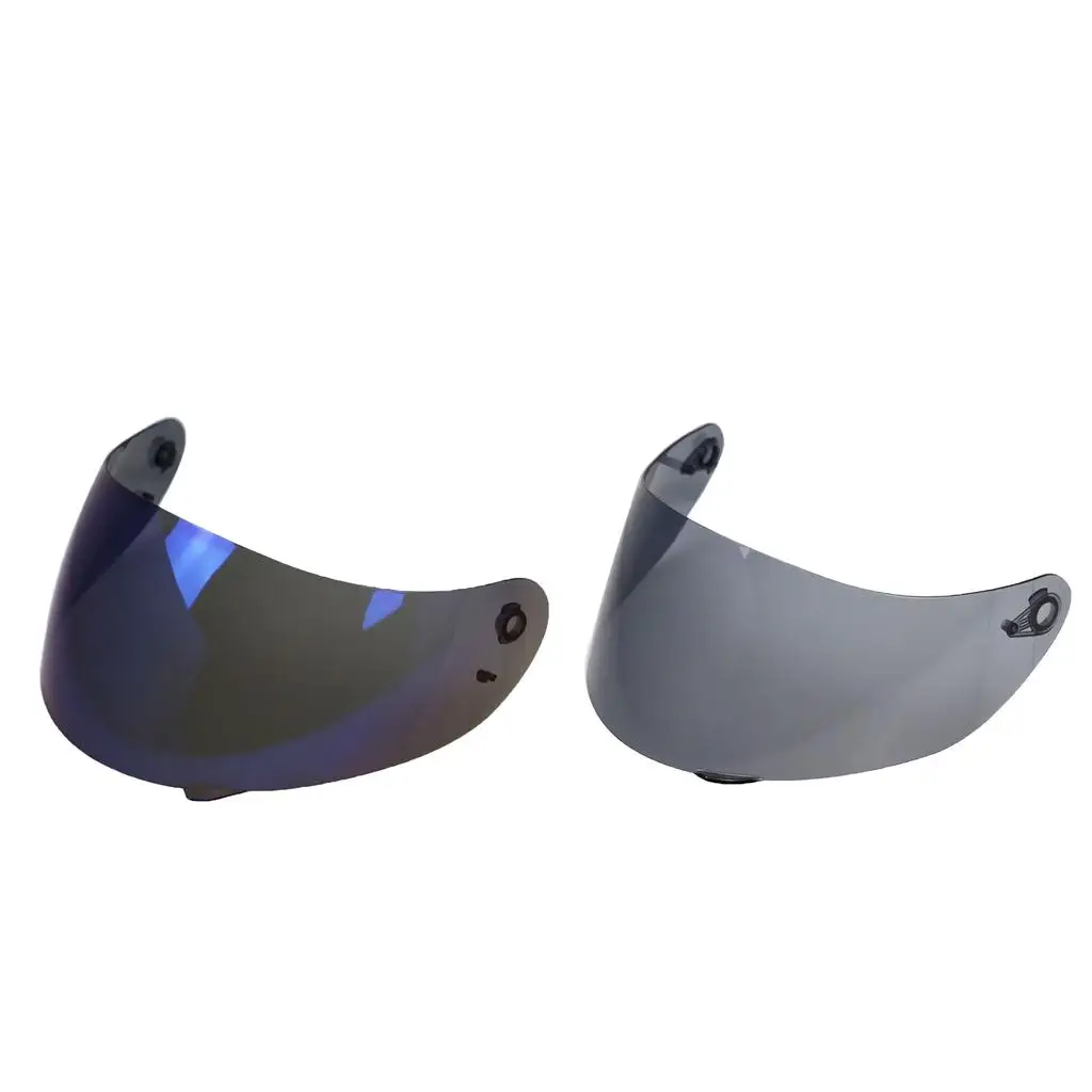 MagiDeal 2 x Motorcycle Helmet Visor for K3SV K5 Helmets Lens Tawny