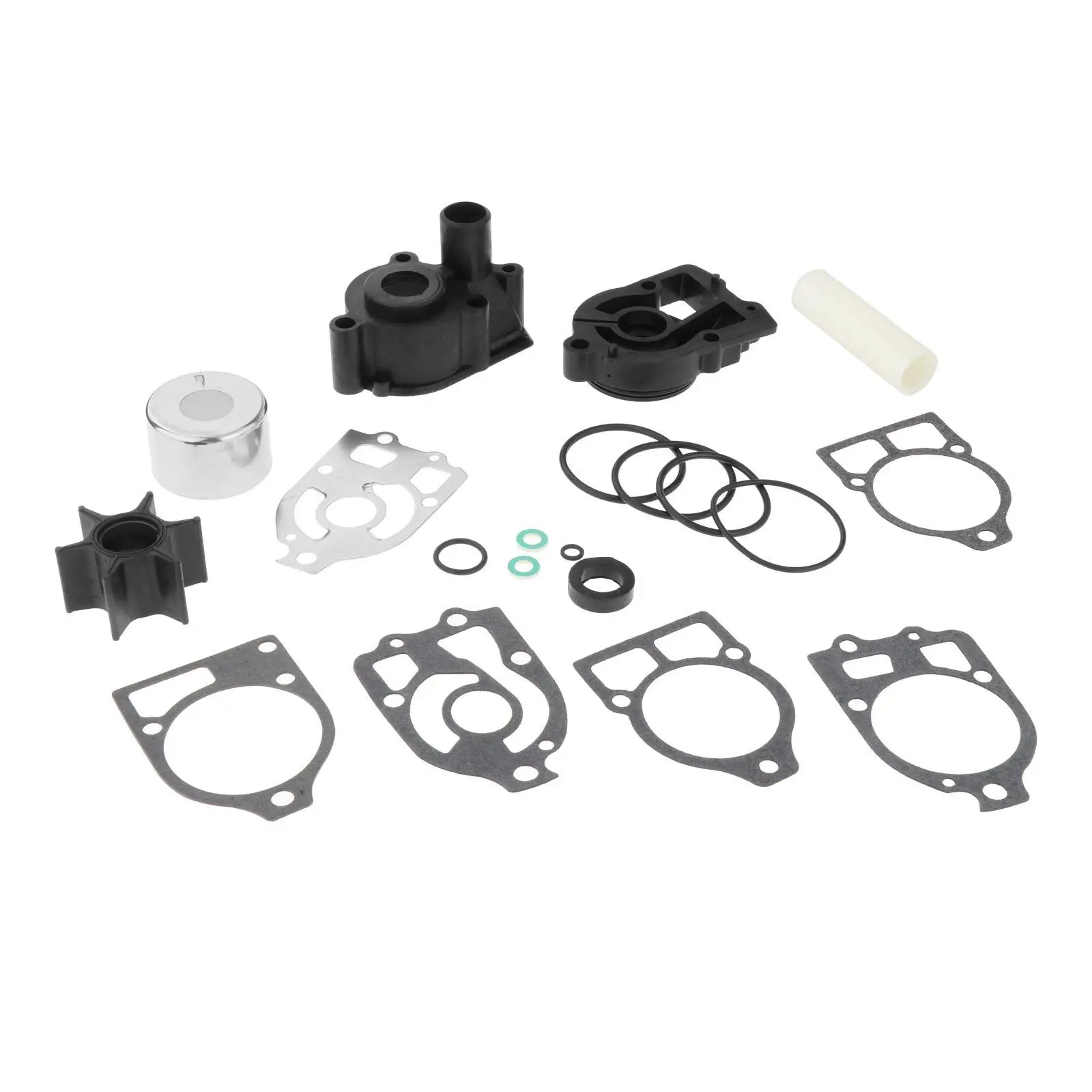 Water Pump Repair Kit with Housing Fit for Mercury 46-48747A3 Replacement