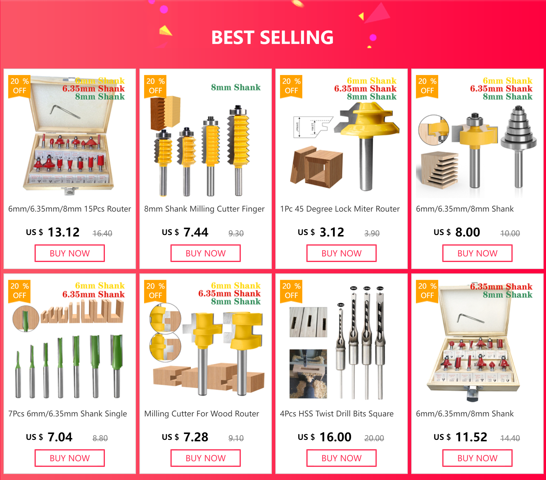 de tungstênio router bit, ferramenta de carpintaria,