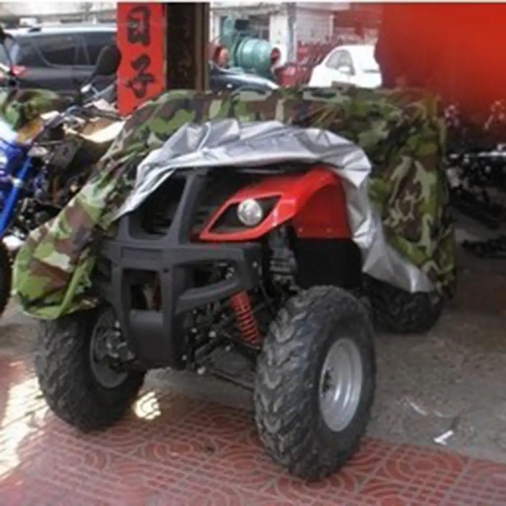 M-XXXL Size Universal ATV Camo Protect Cover Waterproof Dustproof Anti-UV