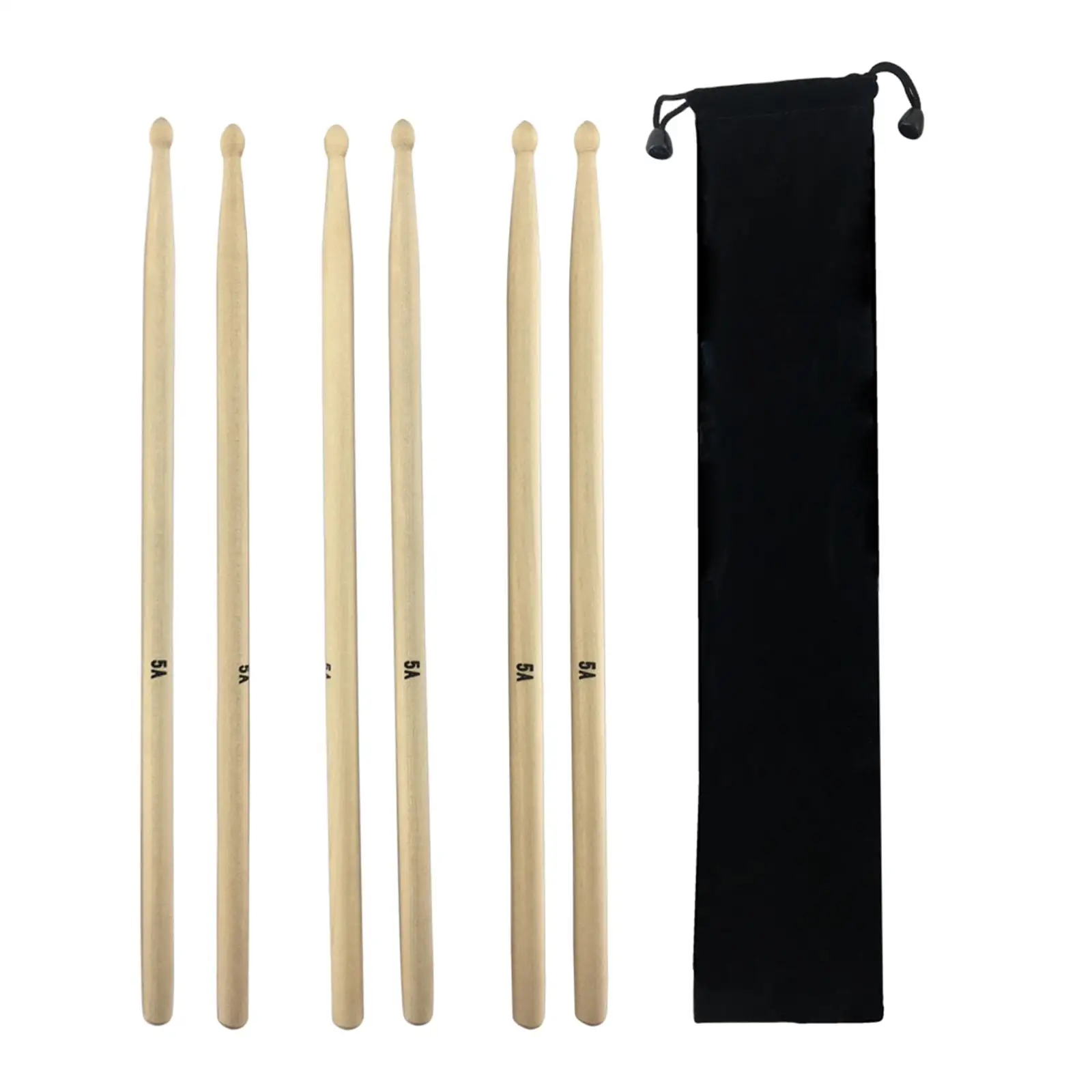 6x Percussion Mallets Sticks 16 inch Long Glockenspiel Sticks for Kids Drummers