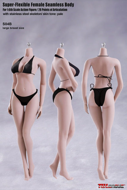TBLeague S01A S04B S07C S10D Pale Skin Suntan Skin 1/6 Scale