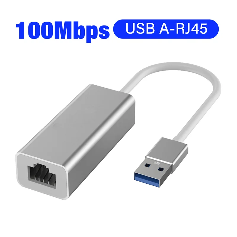 Nephy - Adaptador Ethernet USB 3,0 de 100M /1000Mbps tipo C a RJ45 Lan Thunderbolt 3 para ordenador portátil, PC, MacBook, Samsung, Windows, tarjeta de red