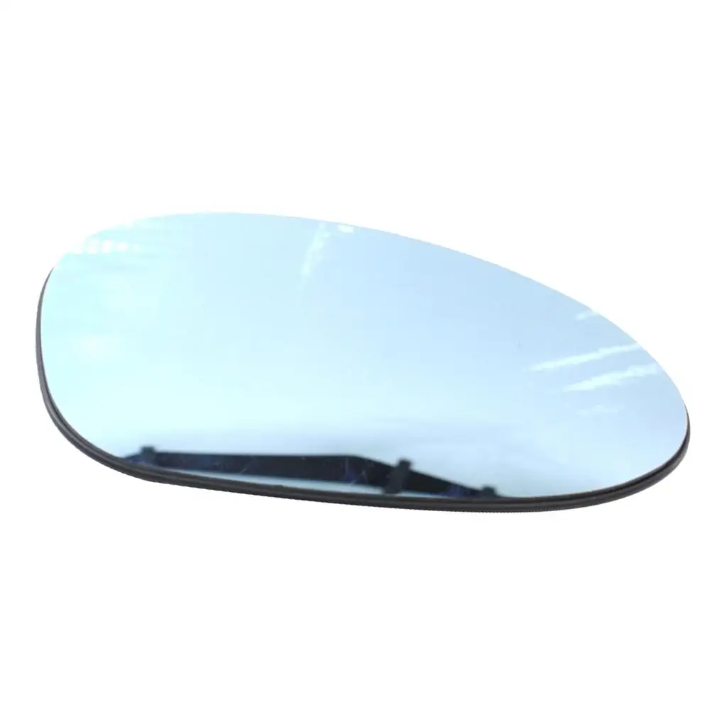 New Blue Tinted Pair Heated Mirror Glass Right Side for BMW E85 Z4 03-08