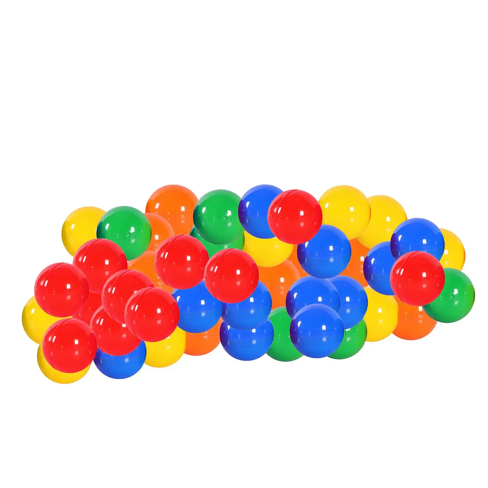 50Pcs Bingo Ball Tally Ball Durable Universal Opening Fitments Lottery Balls