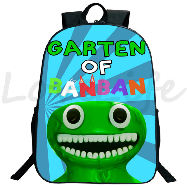 Garten de mochila escolar Banban para meninos e meninas, mochila de volta à  escola, mochila de jogo dos desenhos animados, mochila infantil - AliExpress