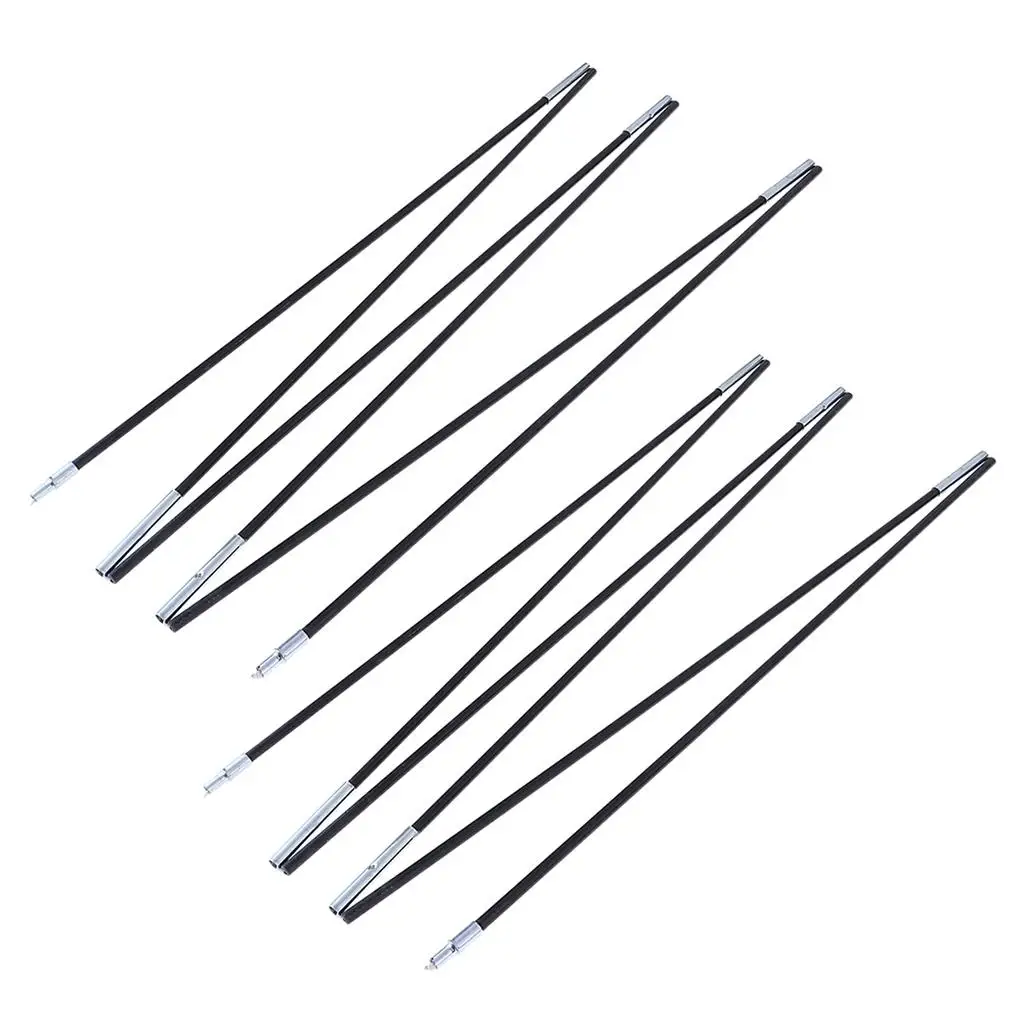 Replacement Tent Poles for Camping Tent Repair, Telescopic Tent Poles Rods