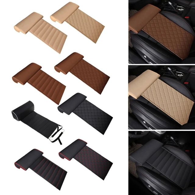 Car for Seat Extender Cushion Leg Thigh Support Pillow for Long Distance  Driving Chair PU Leather Knee Pads Protector - AliExpress