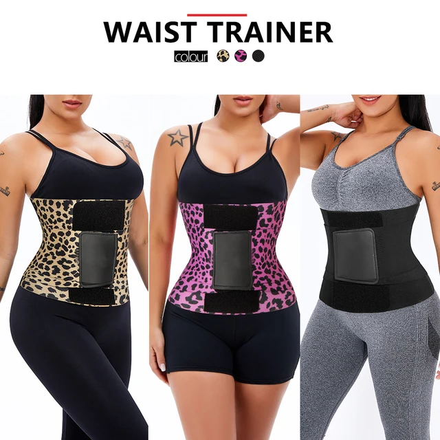 Logo Print Waist Trainer Customize Corset Workout Belt Lose Weight Girdles  Shapewear Fajas Body Shaper Slimming