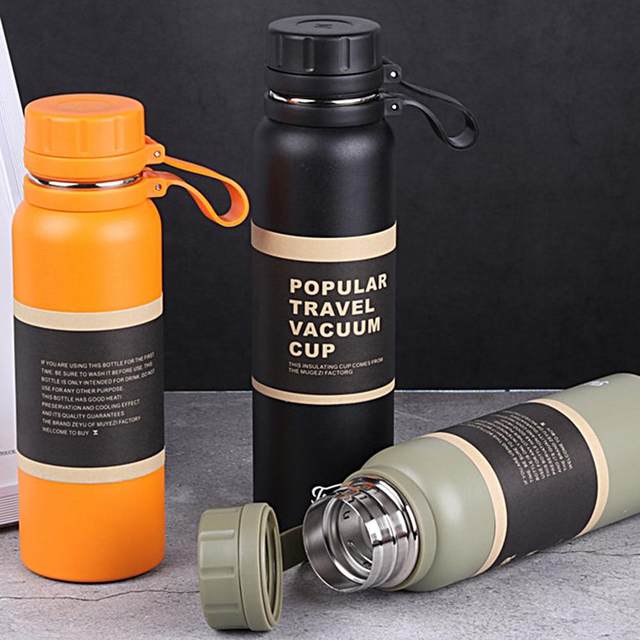 650/850/1100ml Vacuum Cup Water Bottle Stainless Steel Vacuum Flasks Double  Layer Insulated Bottle Termos Para Agua Термокружка - Vacuum Flasks &  Thermoses - AliExpress