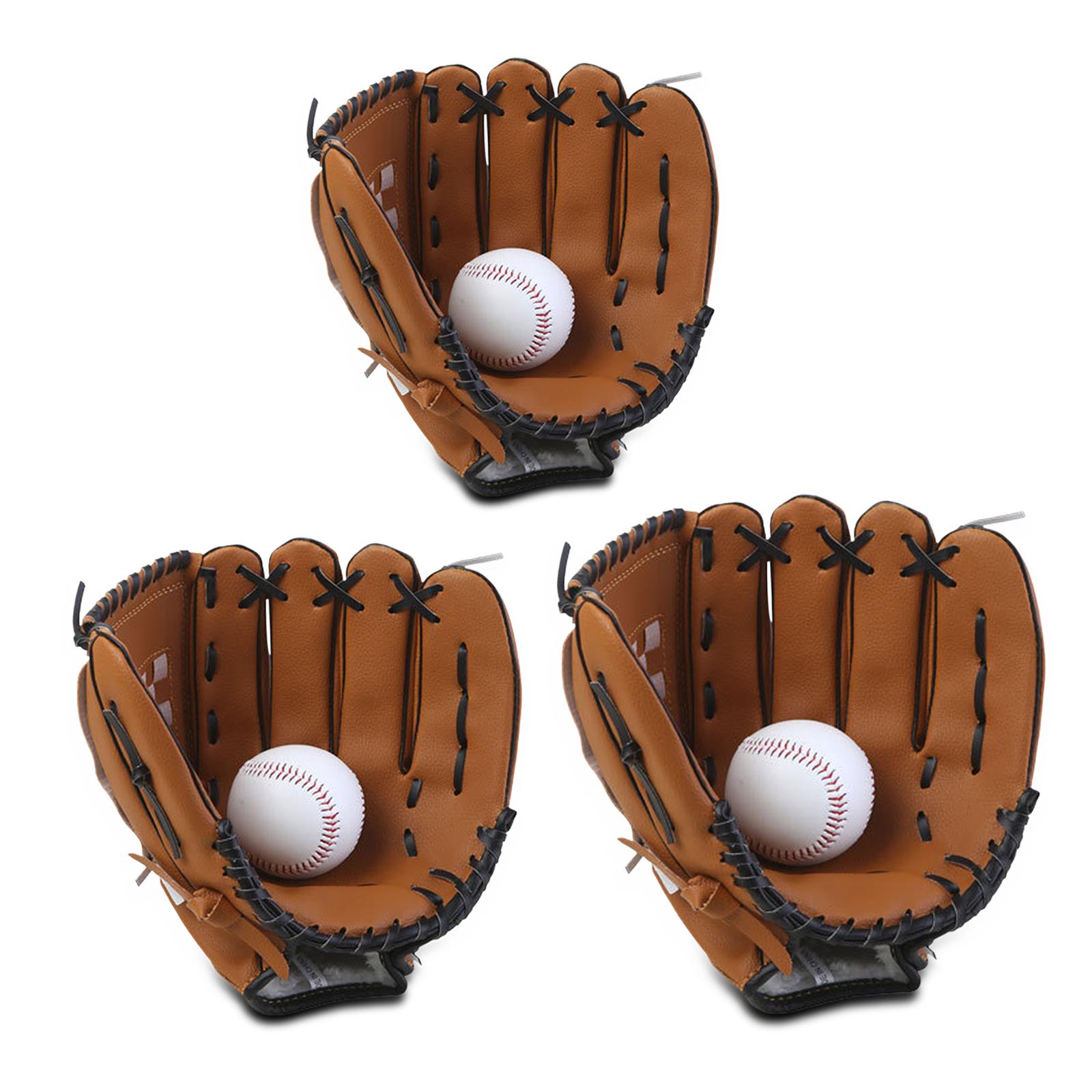 SM SunniMix Thickened Baseball Glove Left Hand Infield Pitcher Gloves