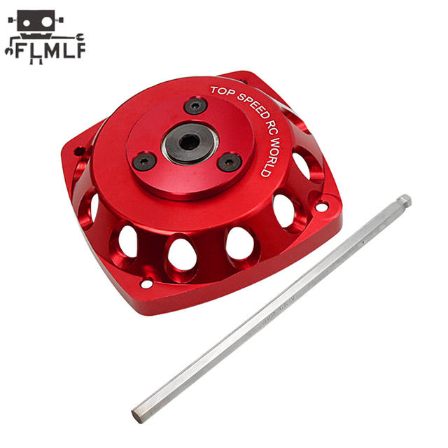 Ruota Anteriore Con Freno A Disco Meccanico In Metallo Per HPI Baja 1/5 5B 5T 5SC KM - SMTSRC