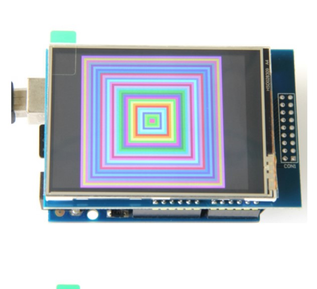 Cor LCD Touch Screen Display Módulo para