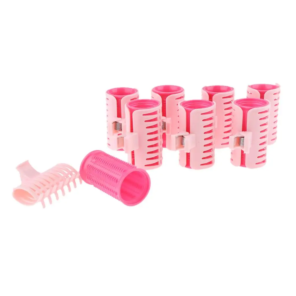 8 Pieces Hairstyle Hair Curlers Curls Hair Curlers with Handbag, Salon