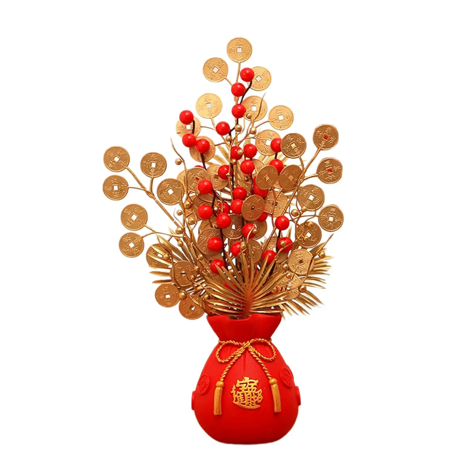 Chinese New Year Ornament Spring Festival Feng Shui Bouquet