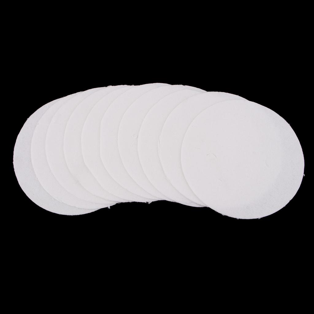10x Ceramic Fiber Microwave Kiln Glass Fusing Papers Papers Mat 115mm x 1mm