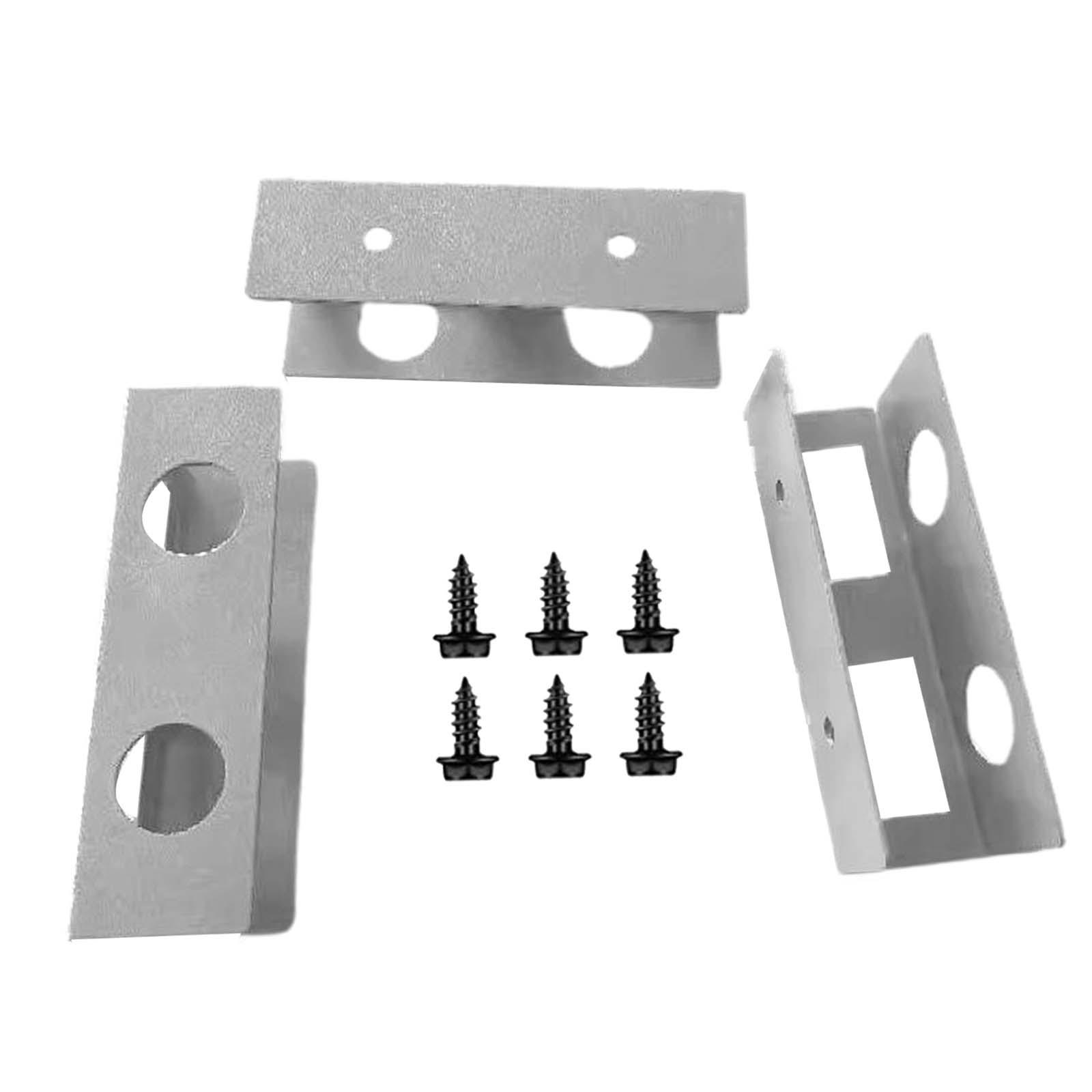 3x under Desk Laptop Mount Bracket Keyboard Storage under Table Shelf with Screw Heavy Duty Notebook Bracket Laptop Holder Mount