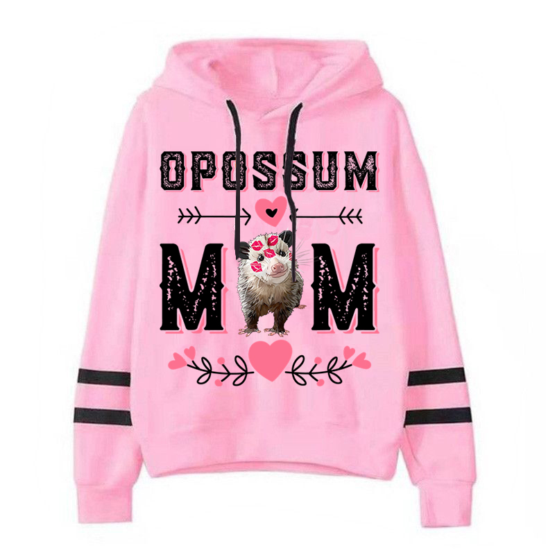 Engraçado opossum roupas femininas moda hip hop