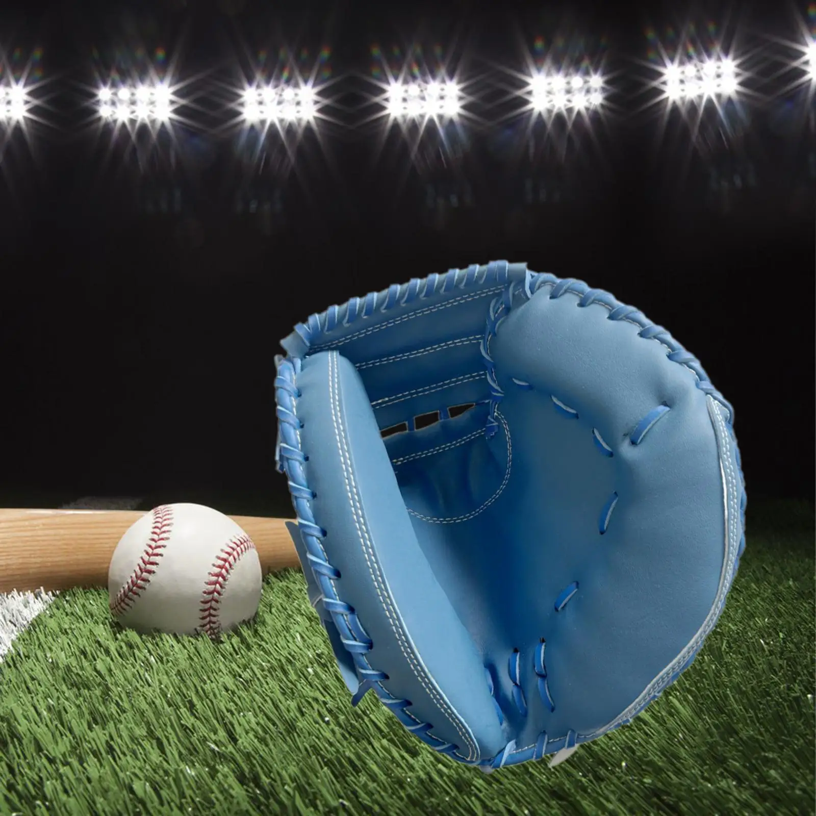 Baseball Glove Left Hand Glove Batting Gloves for Training Exercise Adults