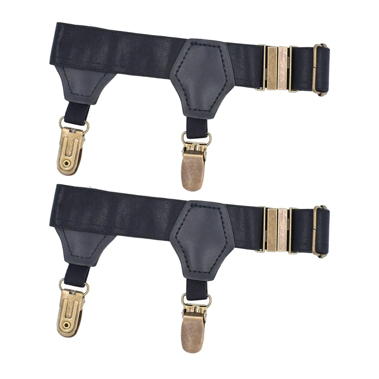 1Pair Stocking Suspender Elastic Adjustable Stays Holders Non Slip 