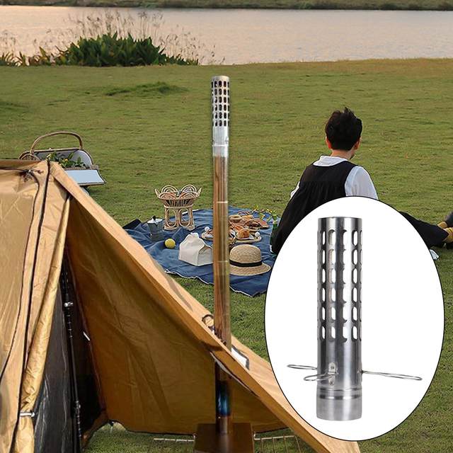 Spark Arrestor Rainproof Cap Accessories for Smoke Exhaust for 2.36inch/6cm