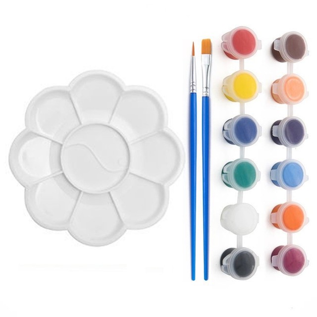 Art Paint Set for Kids, Painting Supplies Kit with 5 Canvas Panels, 8  Brushes, 12 Acrylic Paints, Multi-Function Table Easel, Etc, Premium  Acrylic