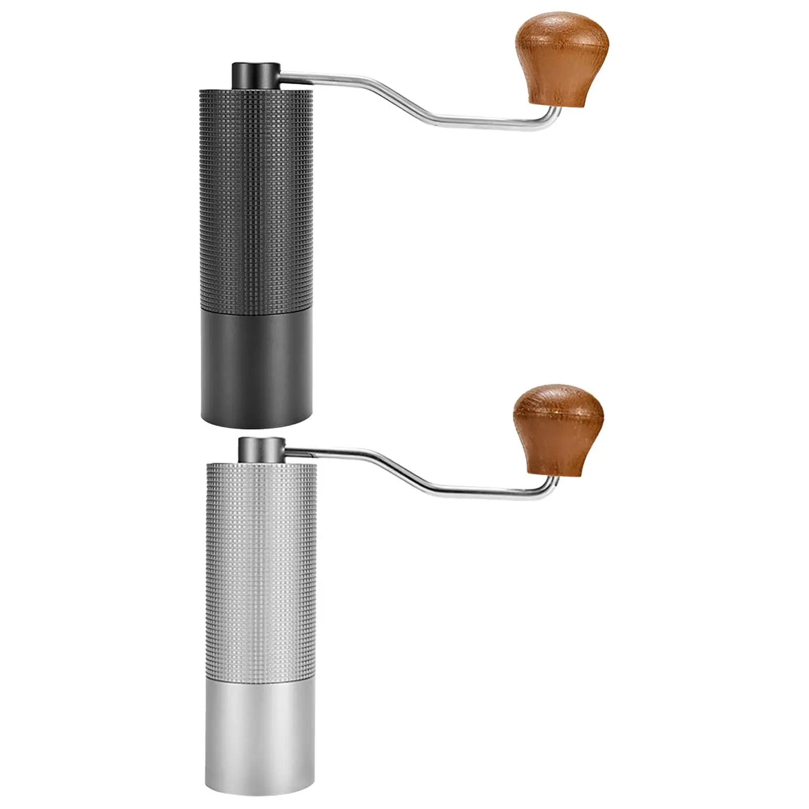Professional Manual Coffee Grinder Adjustable Knob Easy to Clean Durable for Travel