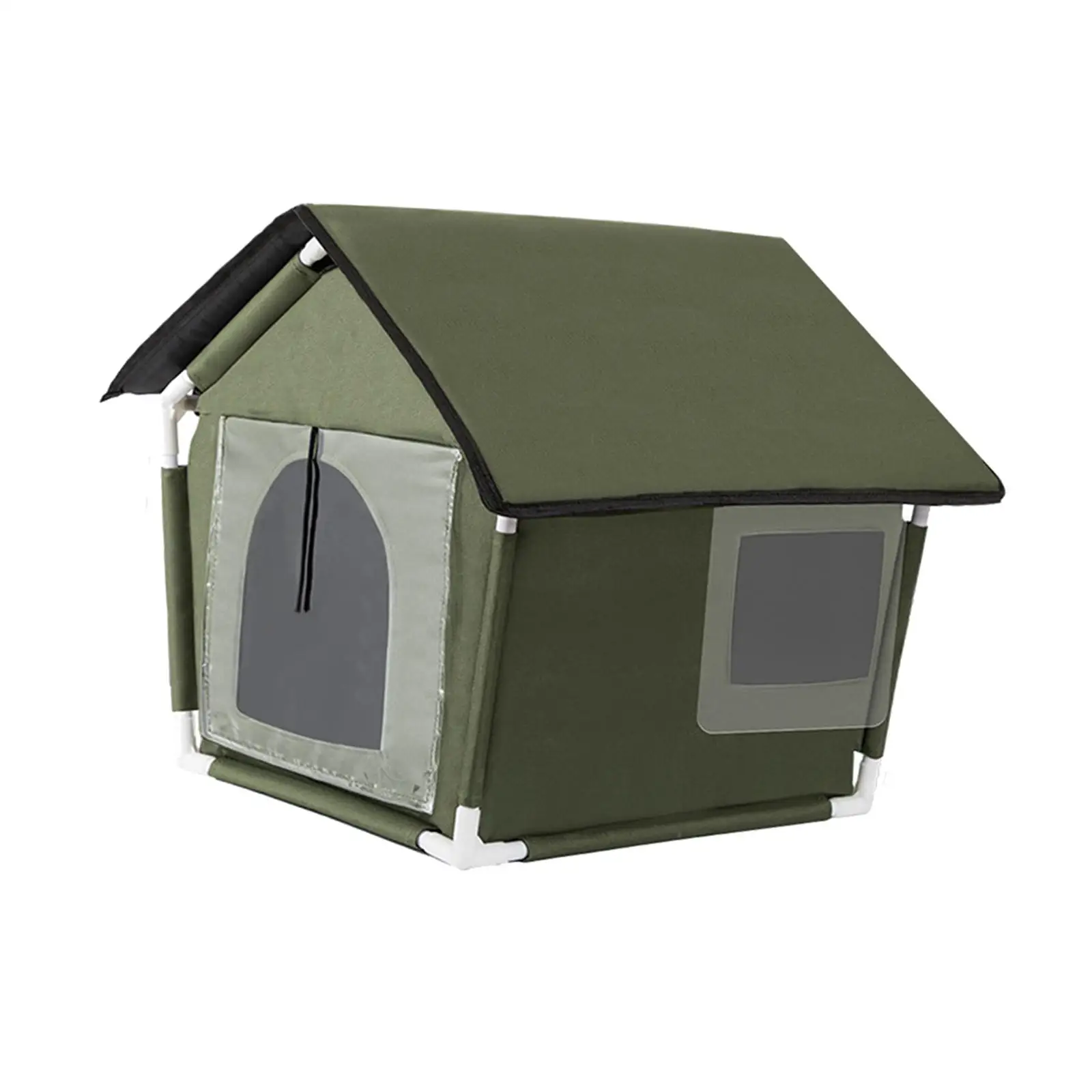 Foldable Pet Shelter Foldable Cave House for Outdoor Kittens or Small Dogs