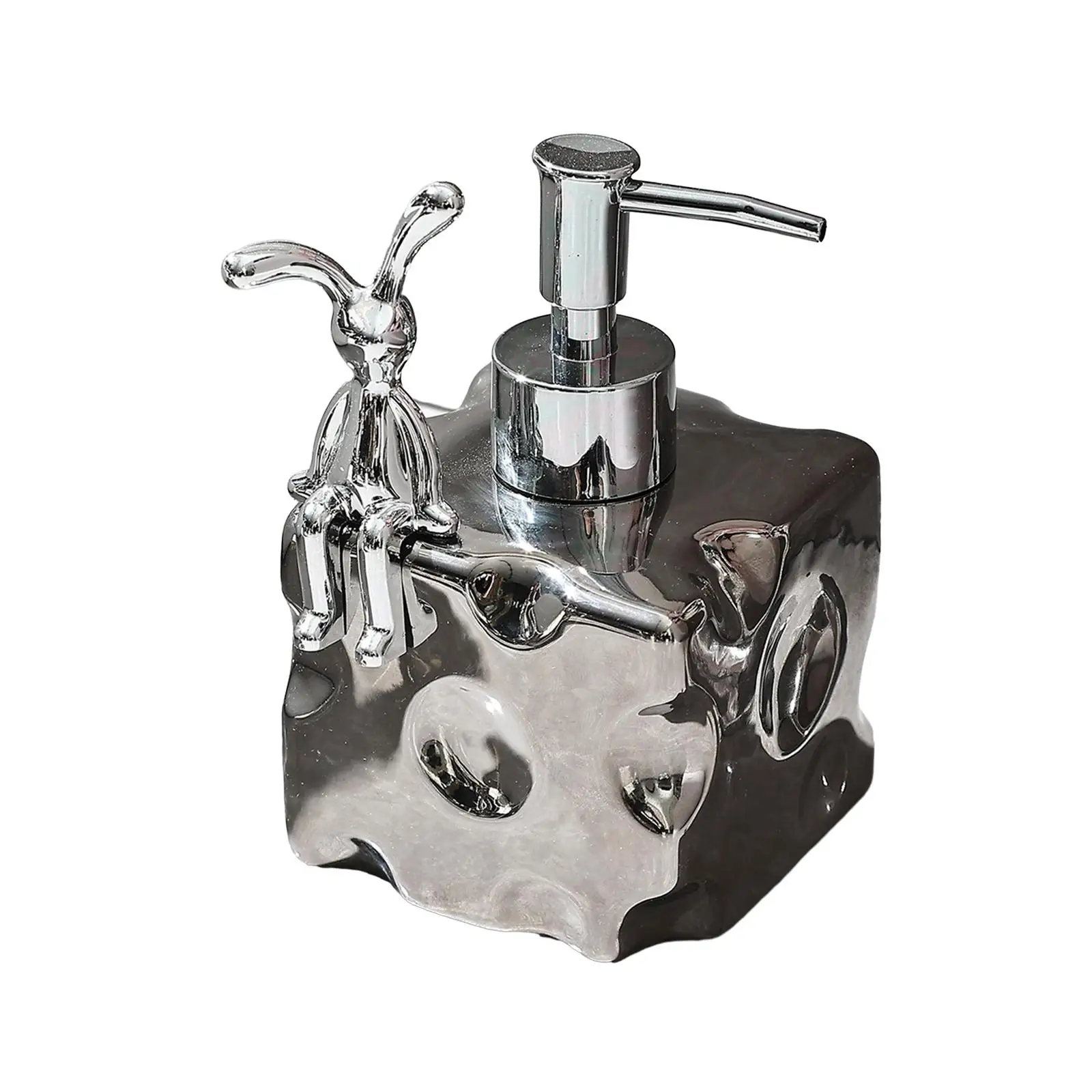 Soap Dispenser, Refillable Bathroom Liquid Container, Hand Soap Liquid Dispenser Pump Soap Container for Home, Kitchen
