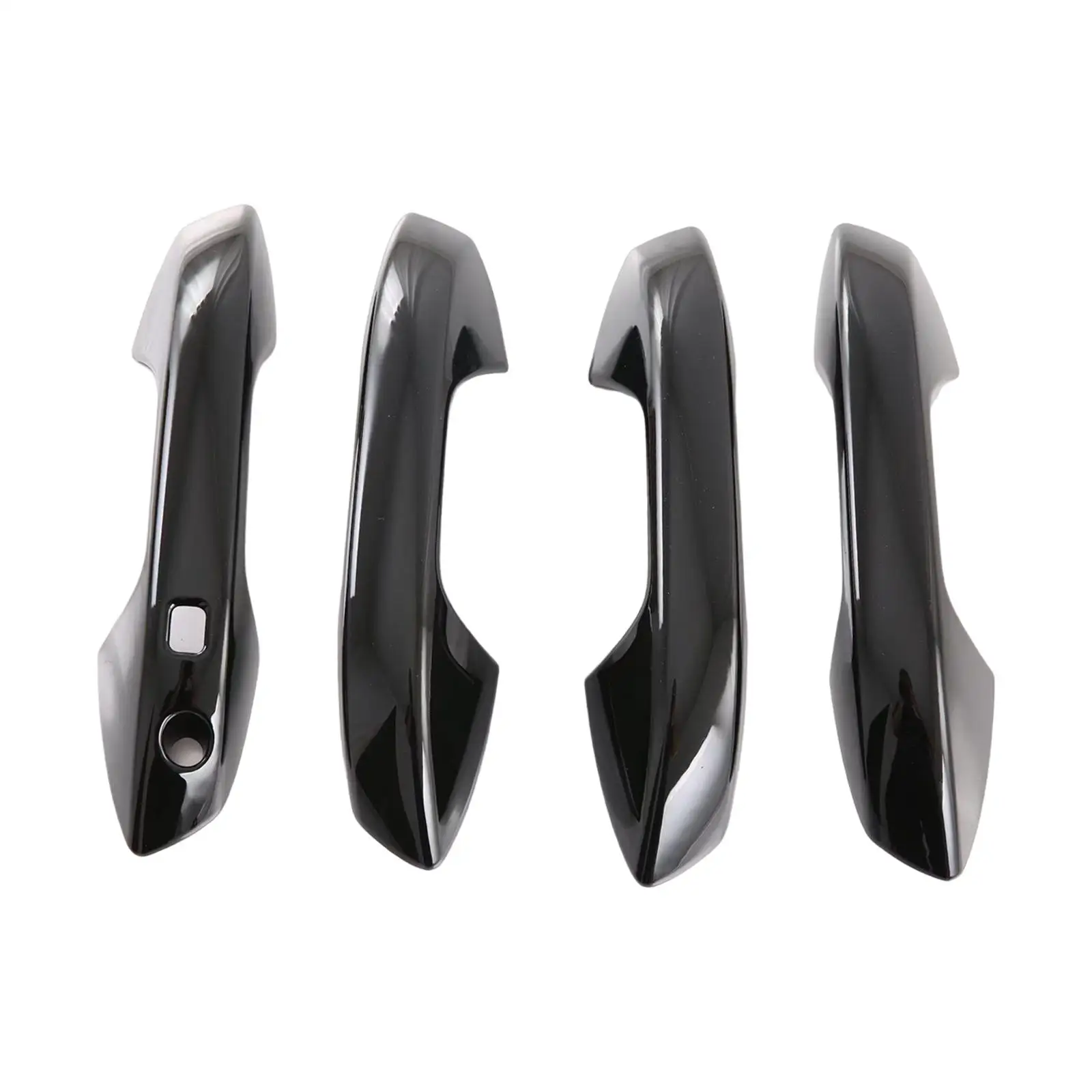 4Pieces Car Door Handle Frame Cover Replaces Scratch Resistant Car Accessories Spare Parts Trim for Byd Yuan Plus 2022