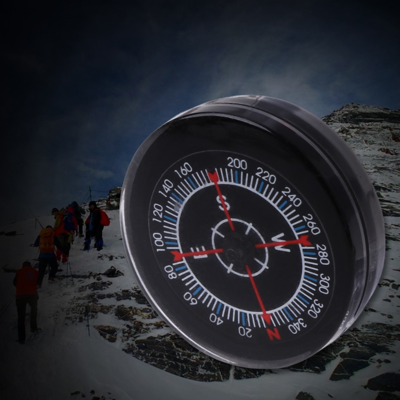 Description Picture 5 of item1Pc Mini Practical Pocket Filled Plastic Miniature Compass Lightweight Hiking