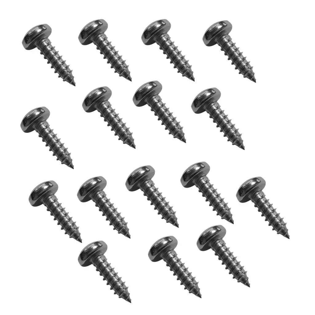 20Pcs M5 Stainl Steel Self-Tapping Screws for Kayaks / Canoes