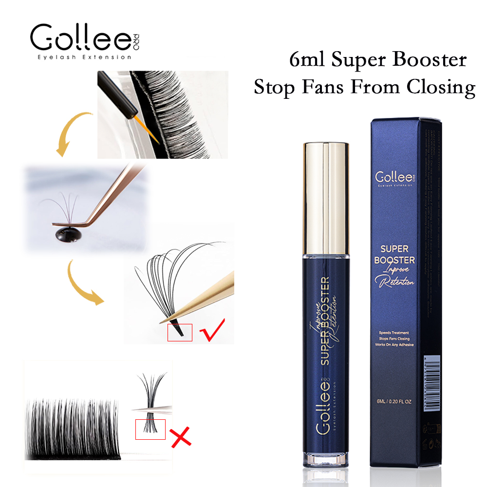 Best of Gollee Booster Glue Accelerator For Eyelash Extension Glue 6ml Stop Fans From Closing Lash Make Fans Bonder Glue Help Adhesive Reviews & Tips