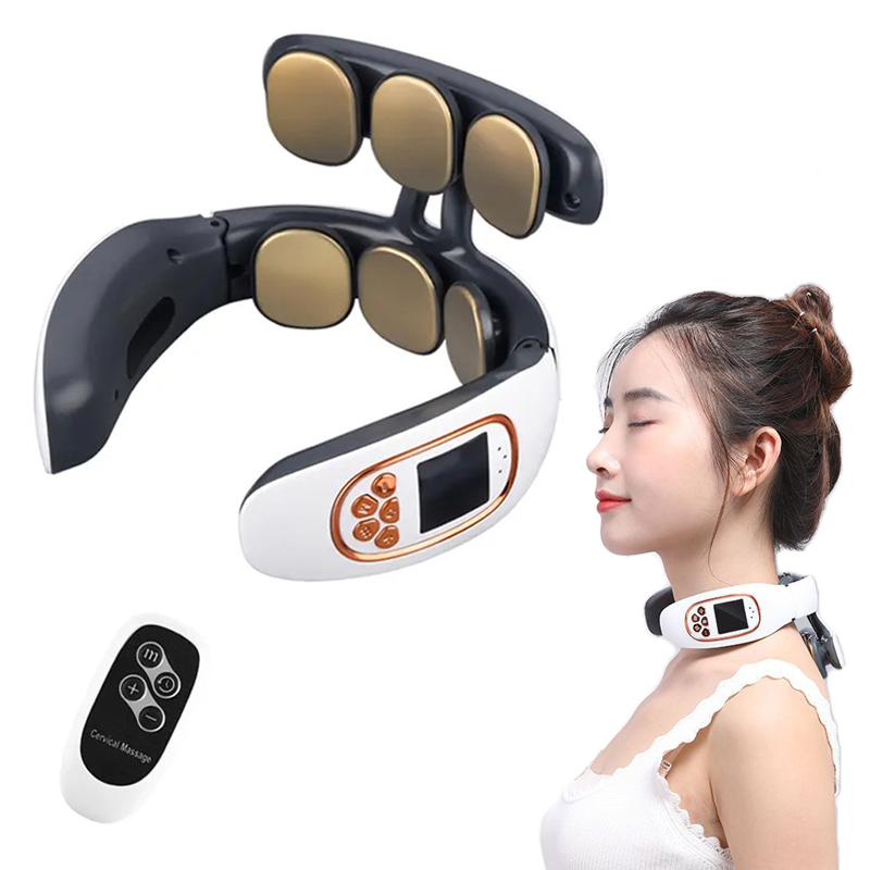 Best of Pulse Neck Massager Heat Pain Relief Cordless Intelligent Deep Tissue Trigger Point Massage Shoulder Cervical Massager Reviews & Tips