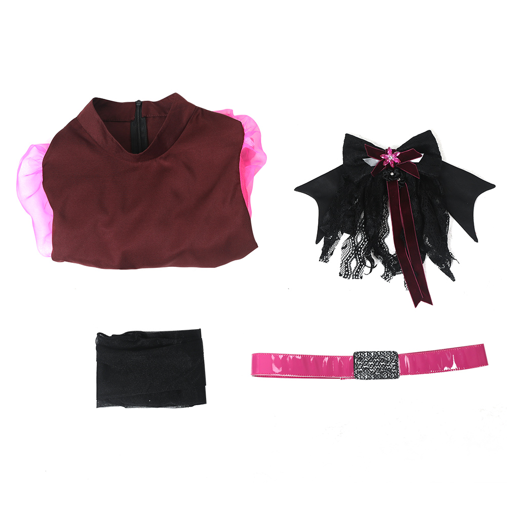 Movie Monster High Draculaura Dress Cosplay Costume