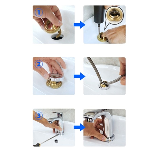 Dado Per Rubinetto In Plastica ABS - Dado Antiallentamento Per Cucina E Bagno - Foto 10