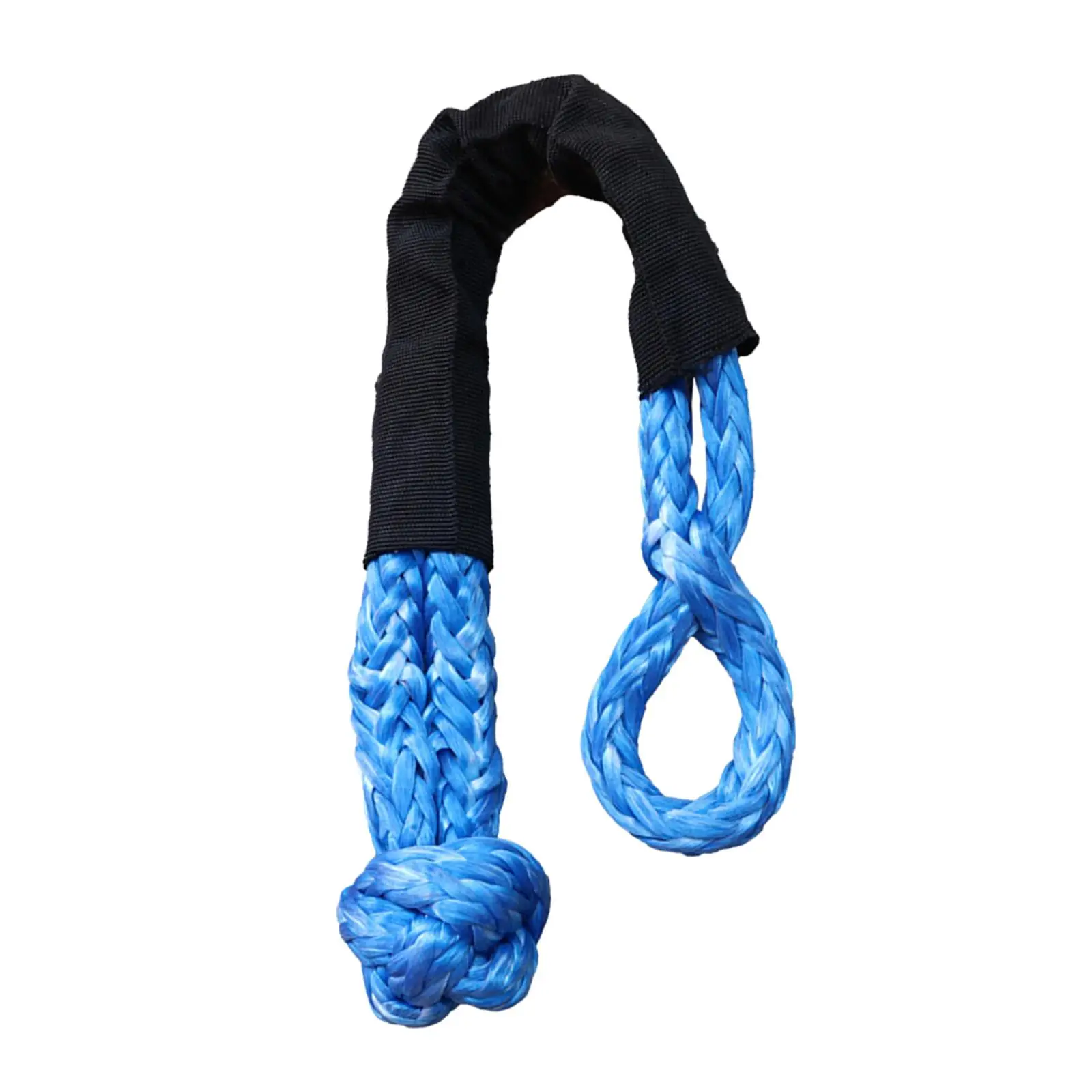 Soft Shackle Versatile Auto Accessories Car Breakdowns Strong High Strength Oxford Cloth Fiber Tow Rope for Sailing Trucks